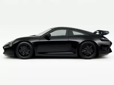  Porsche 911 GT3 Style Stealth Concept 3D model