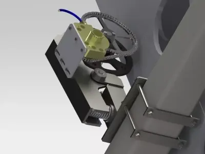  Support depth sensor encoder Free 3D model