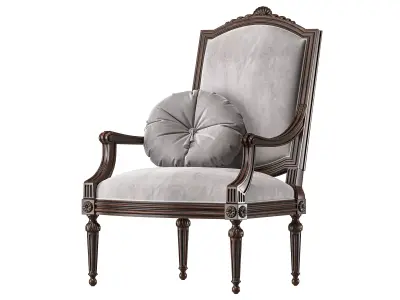 ebanista molise armchair 3D model