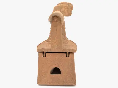 Old Rusty Iron Low-poly 3D model