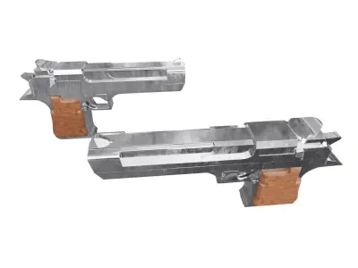 GUN PISTOL Free 3D model