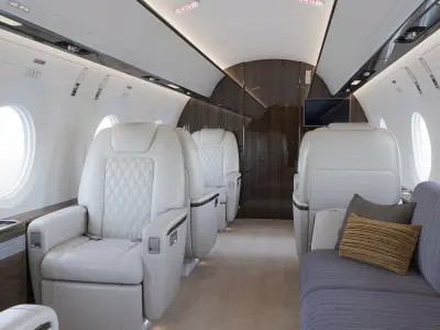 Business Jet Interior 3D model