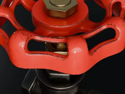 Industrial Valve 3D model