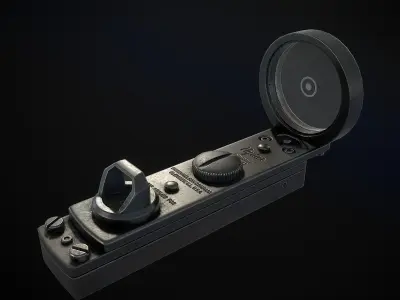 Nydar Model 47 Reflex Sight Low-poly 3D model