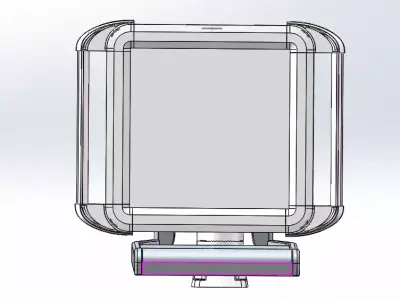 support arm system box controller control box Button box 3D model
