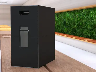 Laptop Box 3D model