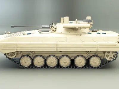 BMP-2M Berezhok 3D model buy
