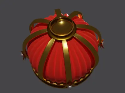3D Gold Crown for my princess and your soul 3D model