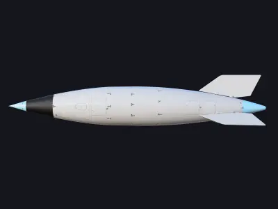 AN-52 Thermonuclear Bomb 3D model