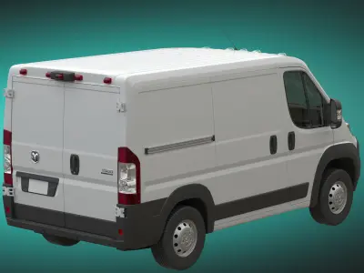 2024 Ram ProMaster CARGO VAN LOW ROOF 118 WB 3D model