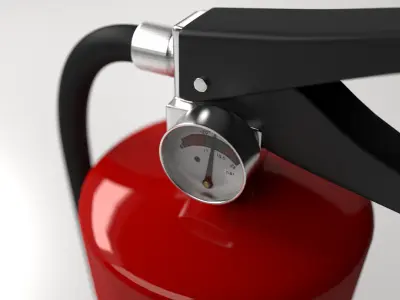 Fire Extinguisher 3D model 18