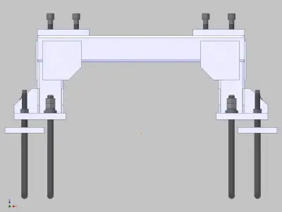 26374-ROBOT BASE BX200L-400 3D model