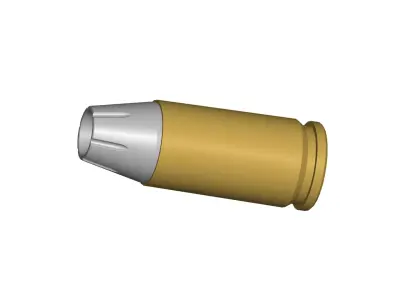 bullet 3D model 9