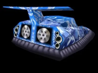 HoverCraft3 jet ski 3D model