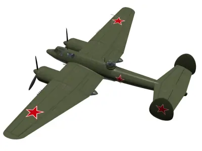 Sukhoi Su-8 3D model