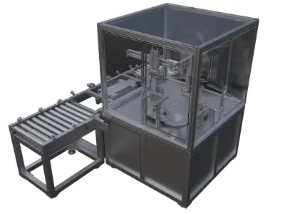 Online welding machine 3D model