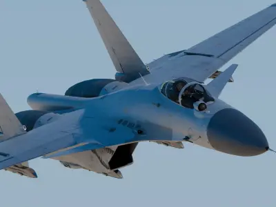 Sukhoi Su-33 3D model