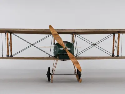SPAD war Aircraft 3D model 3D model