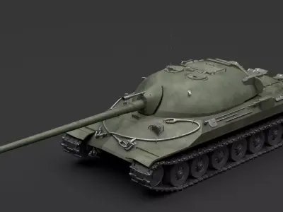 Tank IS-7 3D model