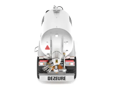 Dezeure Slurry Spreader Transline 4 Wheels 3D model