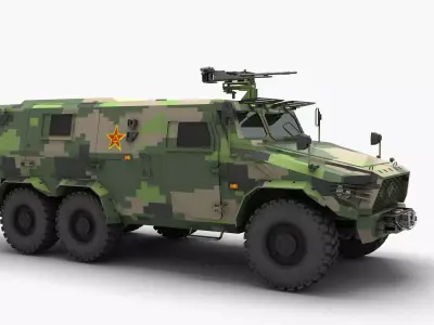 DongFeng Mengshi CSZ181 3D model