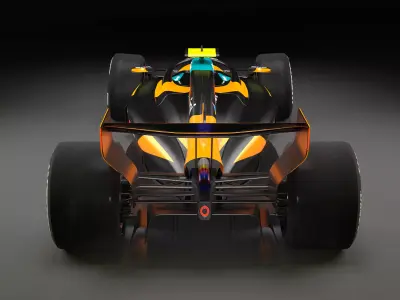 2026 Mclaren F1 plus Photoshop files 3D model