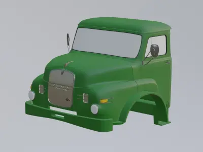 MAN 13 230 HKA 1968 TRUCK 3D print model
