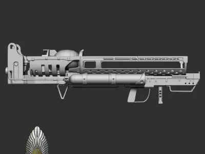 Fallout Nuke Launcher 3d digital download 3D print model purchase