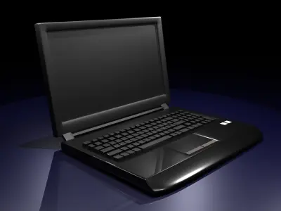 Laptop  Free low-poly 3D model