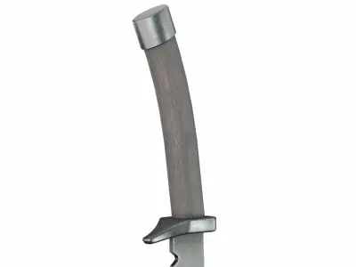 Saber 3 Low-poly 3D model