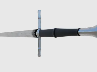 Long Sword - Game Ready Low-poly 3D model