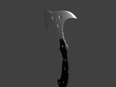 Tomahawk axe 3D model