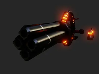 Modular Shotgun 3D model
