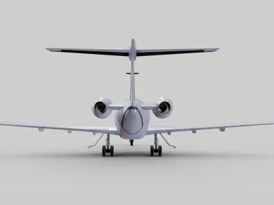 pilatus pc 24 Low-poly 3D model