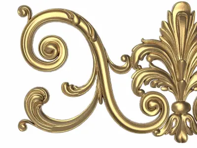 decorative pattern ready for 3D printing 3D model 73