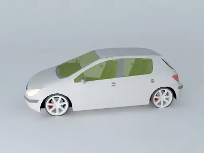 Peugeot model Free 3D model
