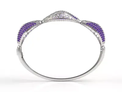 Art Deco Bracelet 43 3D print model