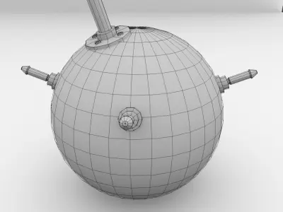 Naval Mine 3D model