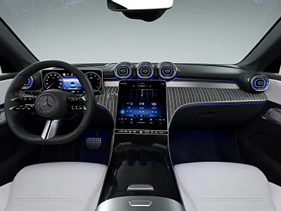 2024 Mercedes-Benz GLC Coupe 400e 3D model purchase