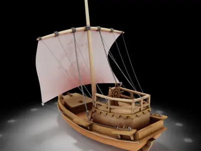 A Ship  3D model