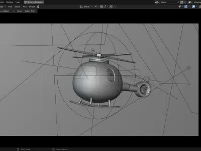 Stylize Helicopters  3D model