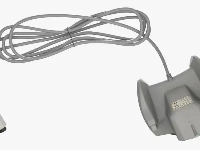 Sega Dreamcast Game Controller with Cable 3D model