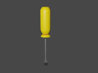 Screwdriver Free 3D model 4