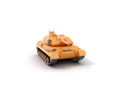 Desert Merkava Tank model pack Low-poly 3D model