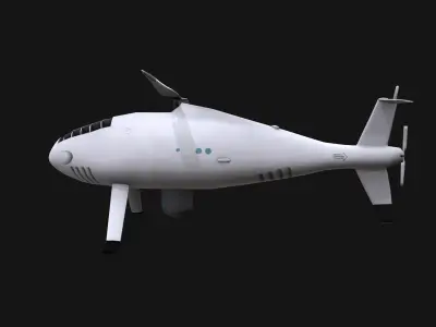 Camcopter S 100 Free low-poly 3D model