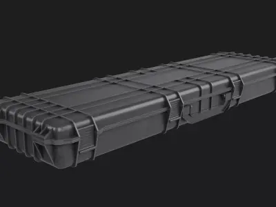 Rifle Case Low-poly 3D model