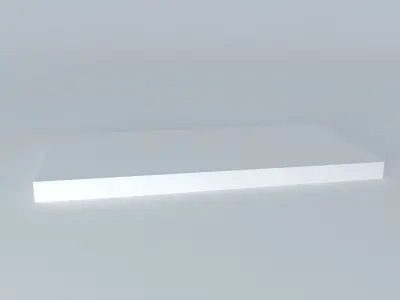 White Ramp Free 3D model