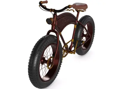 Fat Bicycle 3D model buy