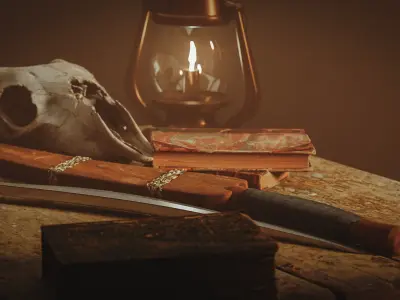 Pinut- Ancient Filipino Sword 3D model