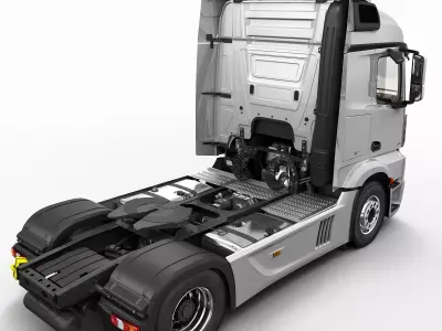 Mercedes Actros 1845 2012 3D model